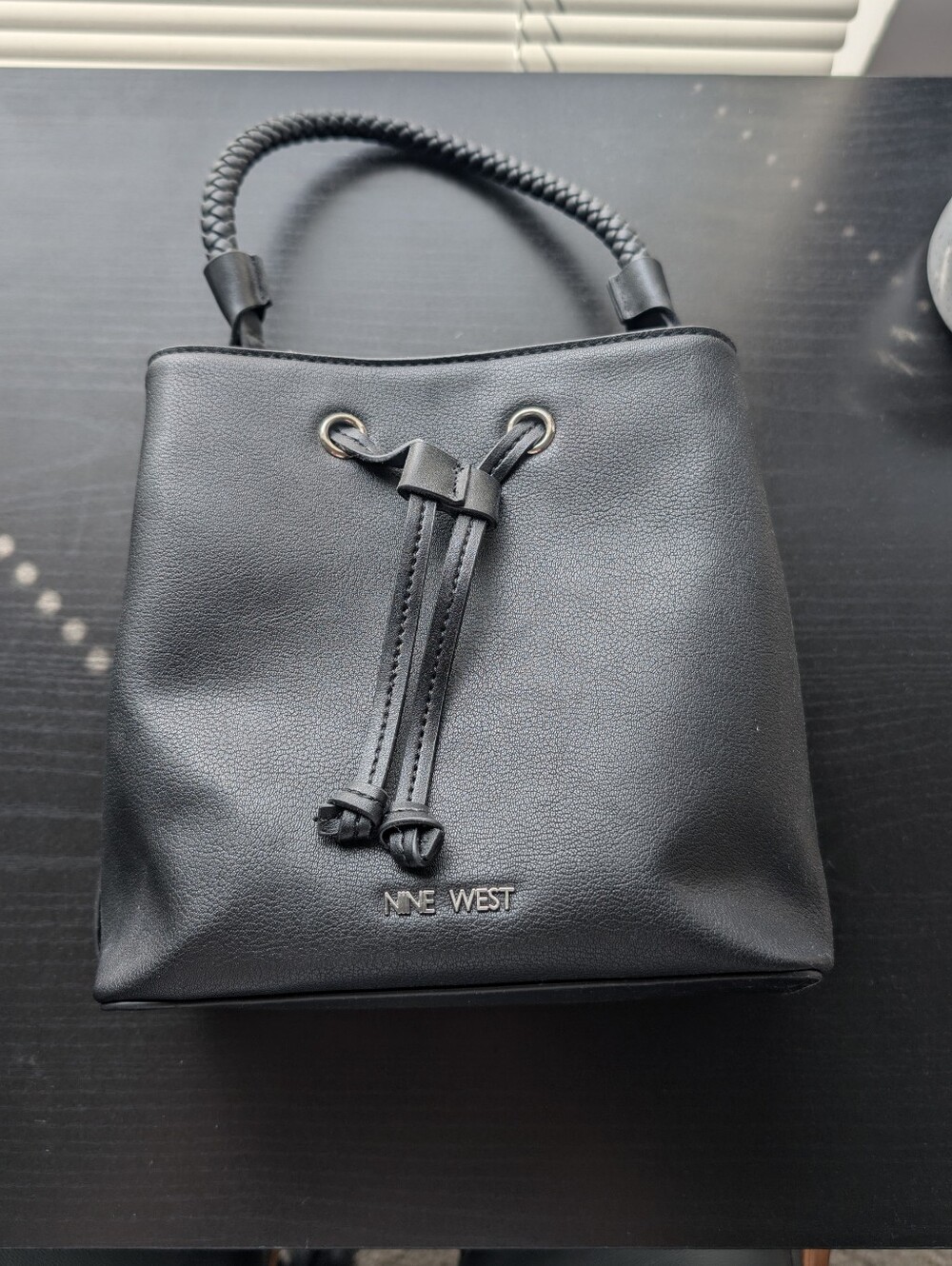Nine West Black Bucket Bag